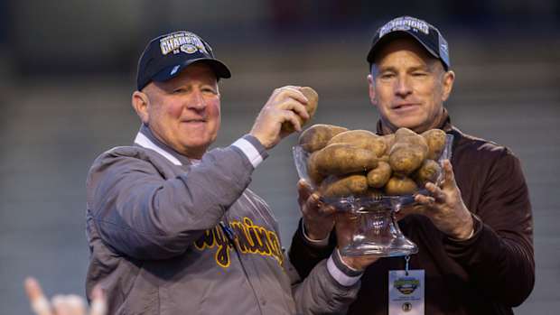 Craig Bohl after winning the Potato Bowl.